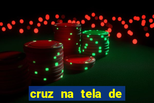 cruz na tela de cruz das